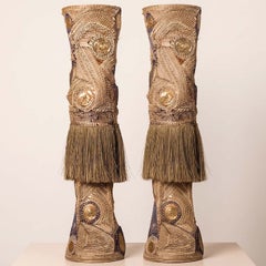 1 of the 2 Niraba Deepa Sabai Grass Floor Lamps, This and That