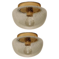 Limburg Flush Mount or Wall Light Mushroom Shape, 1970s