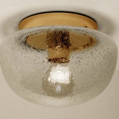 Limburg Flush Mount or Wall Light Mushroom Shape, 1970s