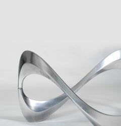 Sculptural Chrome Coffee or Side Table by Knut Hesterberg, 1960