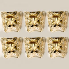 Several Kalmar Wall Sconces or Lights Model "Catena" by J.T. Kalmar, Austria