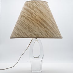 Lampe de table Daum Trou en cristal, France