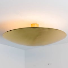 Florian Schulz Brass Flush Mount Ceiling / Wall Light