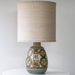 Ceramic Floor/Table Lamp by Noomi Backhausen for Soholm, Denmark 1970s