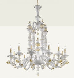 Exceptional and Rich Dolphin Chandelier, Murano, Italy
