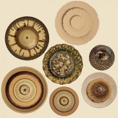 1 of the 7 Ceramic Wall Lights in the style of Axella, Denmark 1970
