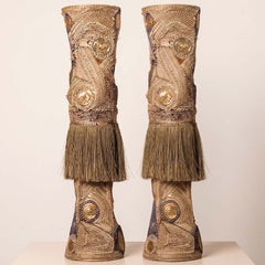 1 of the 2 Niraba Deepa Sabai Grass Floor Lamps, This and That