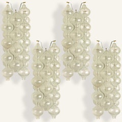 1 of the 2 Pairs of Large Tulipan Wall Lamps or Sconces by J.T. Kalmar 'H 21.2'
