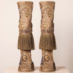 1 of the 2 Niraba Deepa Sabai Grass Floor Lamps, This and That