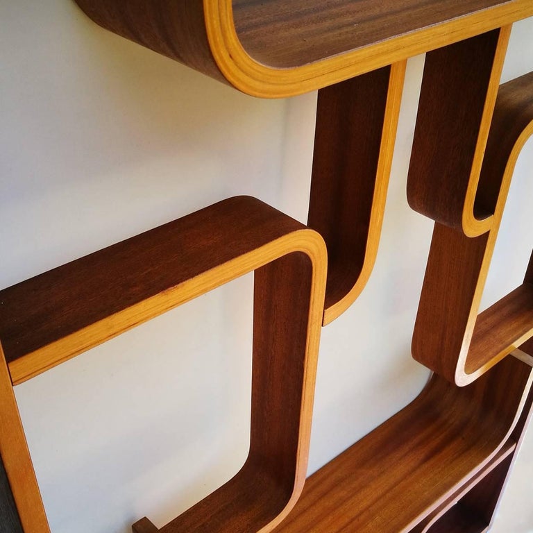 Ten Plywood Room Dividers by Ludvik Volak, Perfect ...