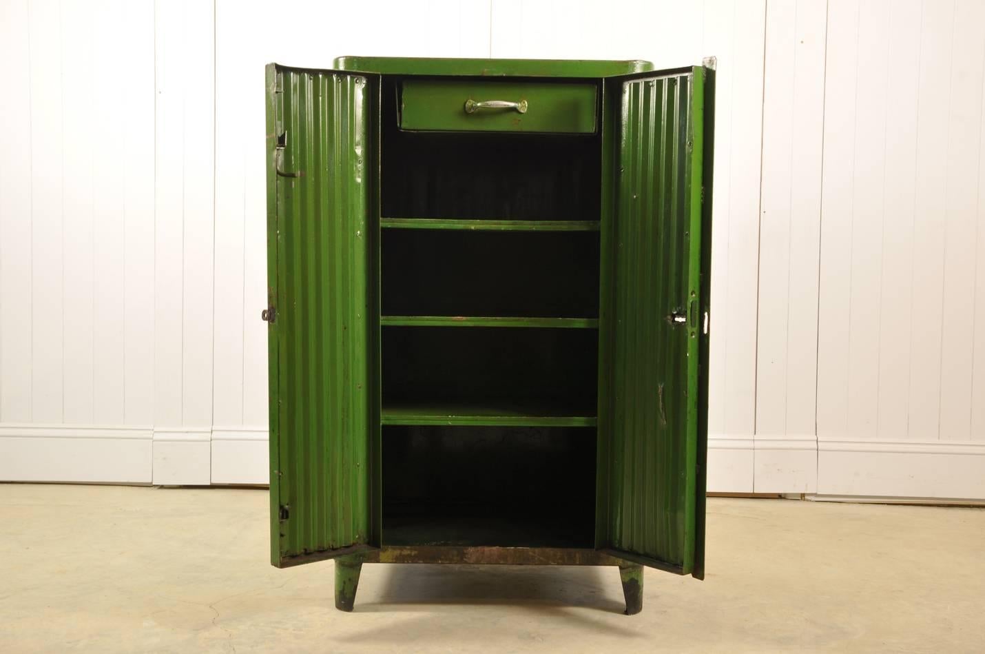 Dutch Vintage Industrial Cabinet