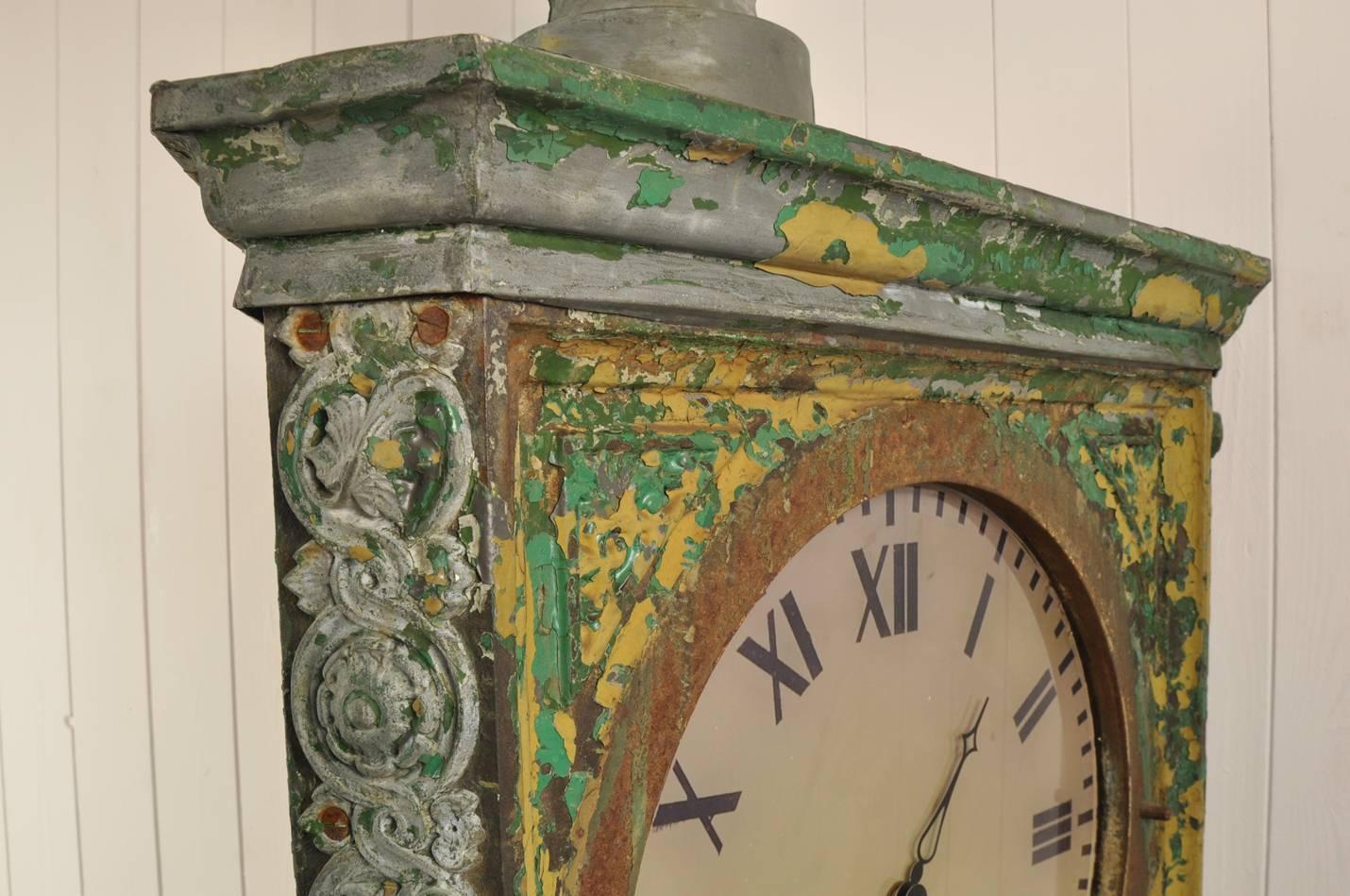 Dutch 19th Century Rare Station Clock 3