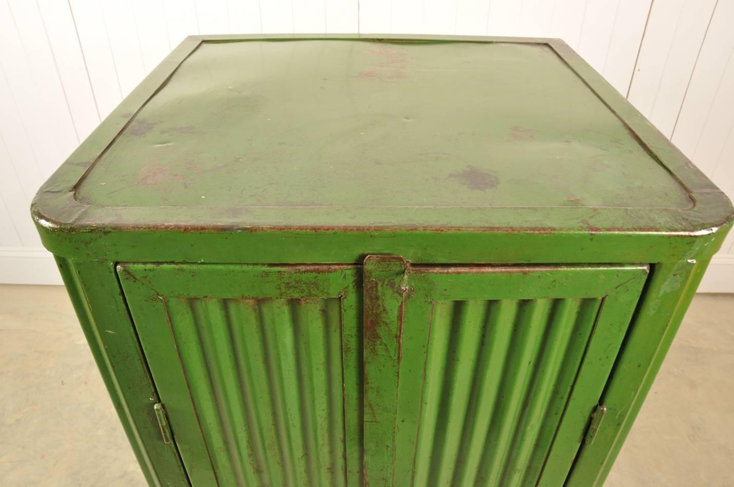 Steel Vintage Industrial Cabinet