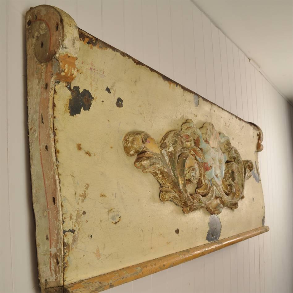 19th Century Antique Carousel Panel For Sale