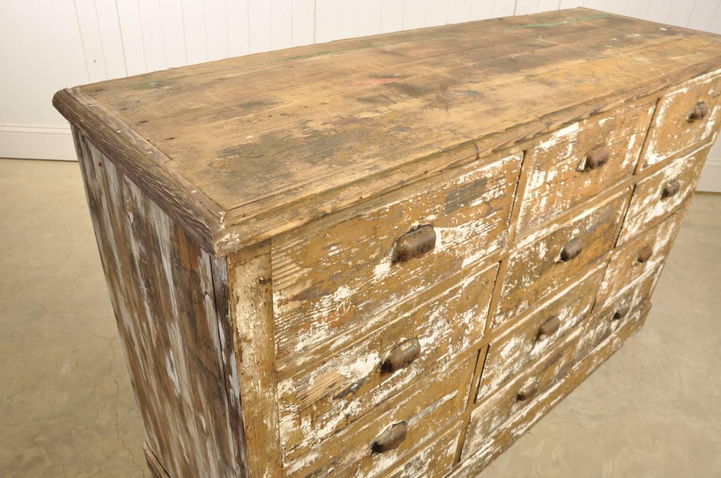 Belgian 1930s Vintage Chest of Drawers