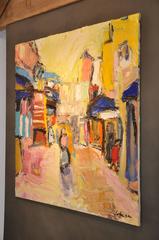 Christopher Johnson's Contemporary Moroccan Oil Painting