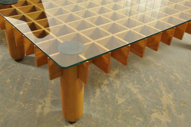 Glass Coffee Table For Sale at 1stDibs