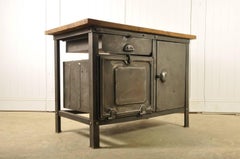 Burnished Vintage Industrial Cupboard