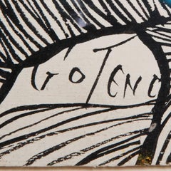 Arte africana bantu, Gouache espressiva e surreale di Marcel Gotène anni '80