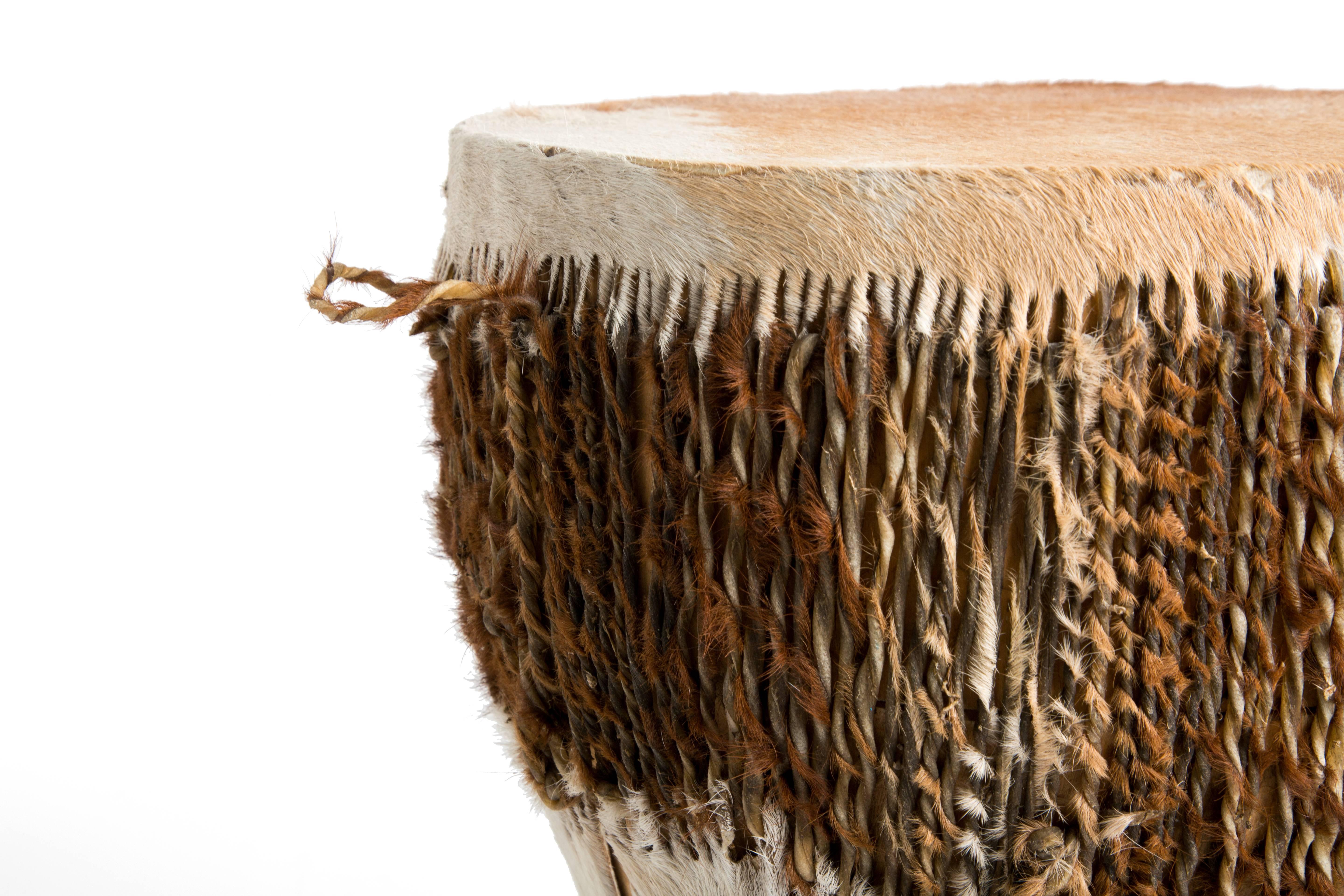 cow hide drum