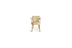 "Clemenceau" Dominique Armchair, 1960 in Loro Piana Alpaca