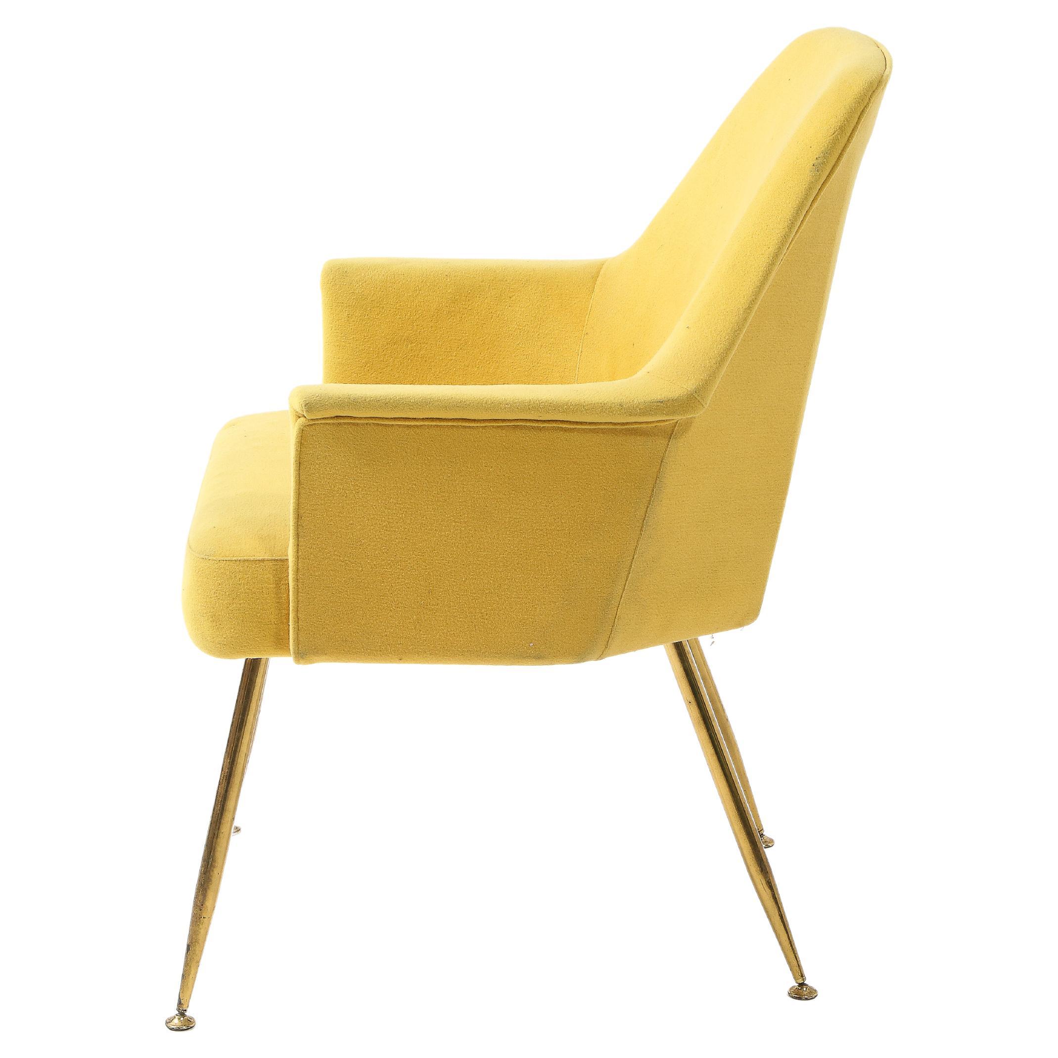 Carlo Pagani for Arflex "Campanula" Singe Dining Chair with Arms, Italy 1960's For Sale