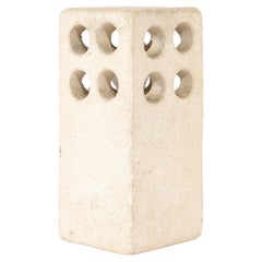 Tormos Pierced Block Lamp, France 1960's