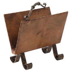 Spanish Neo Gothic Magazine Rack, Spain 1960's