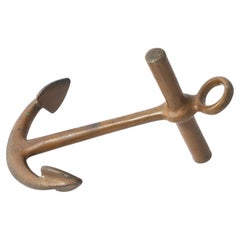Cast Bronze Anchor, France 1960's
