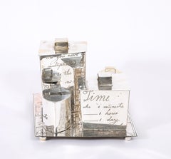 Fitz & Floyd Tray & Boxes Set, USA 1990's