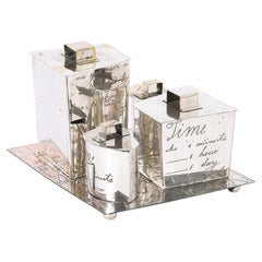 Fitz & Floyd Tray & Boxes Set, USA 1990's