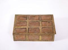 Lattice Metal Box, France 1940's