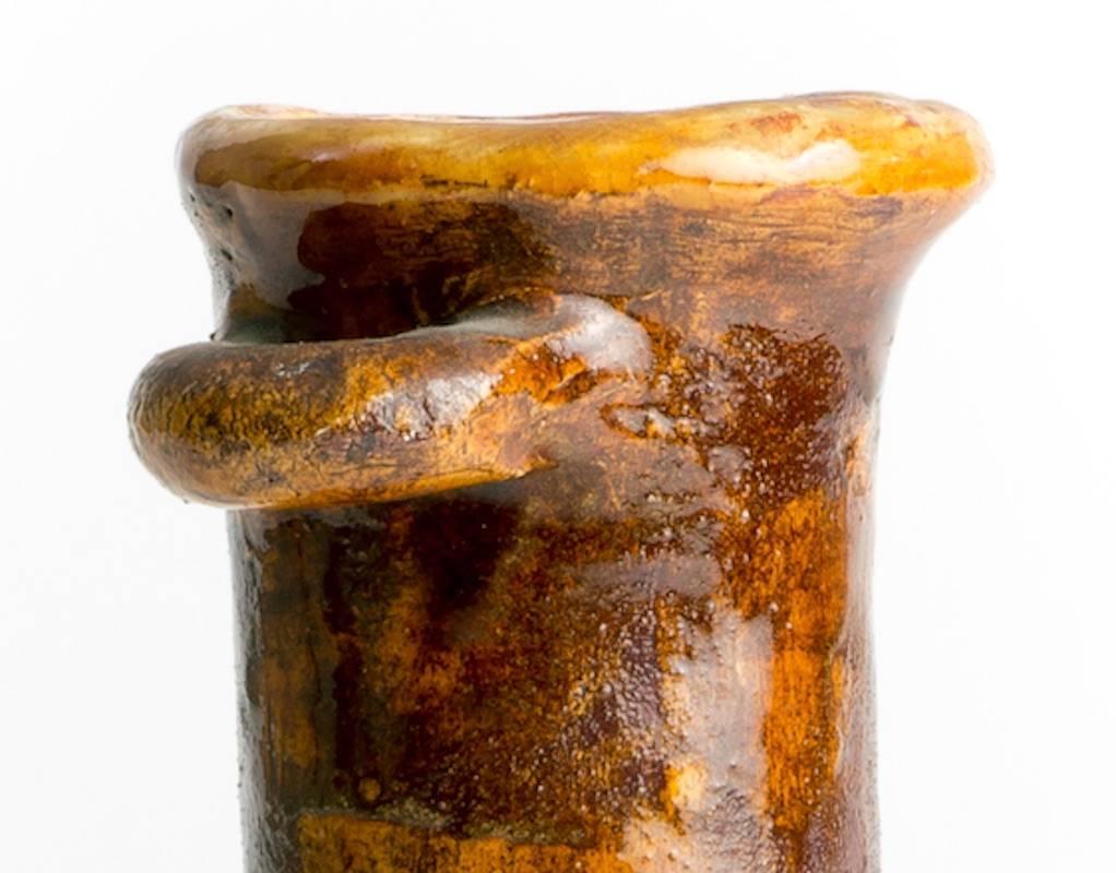 Mid-Century Modern Unusual Hand-Formed Ceramic Vessel