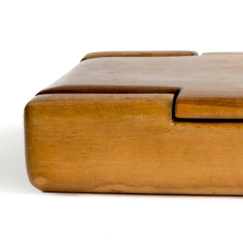 modern wood box