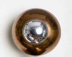 "Stop Light" Mirror Light in the Style of Fontana Arte