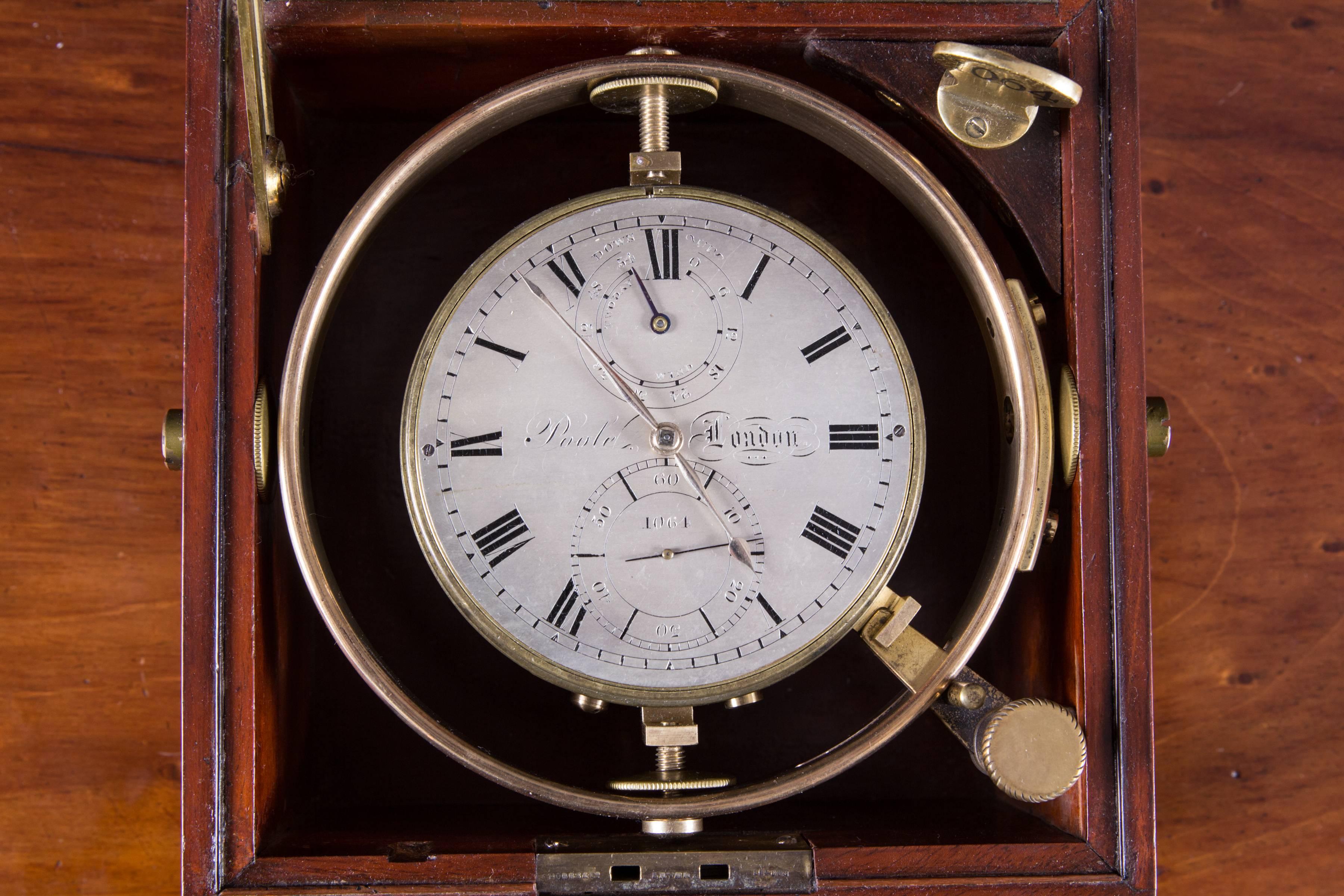 vintage marine chronometer