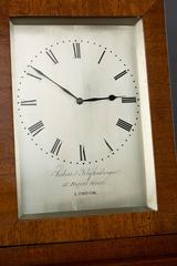 Mahogany Sedan Clock, circa 1850