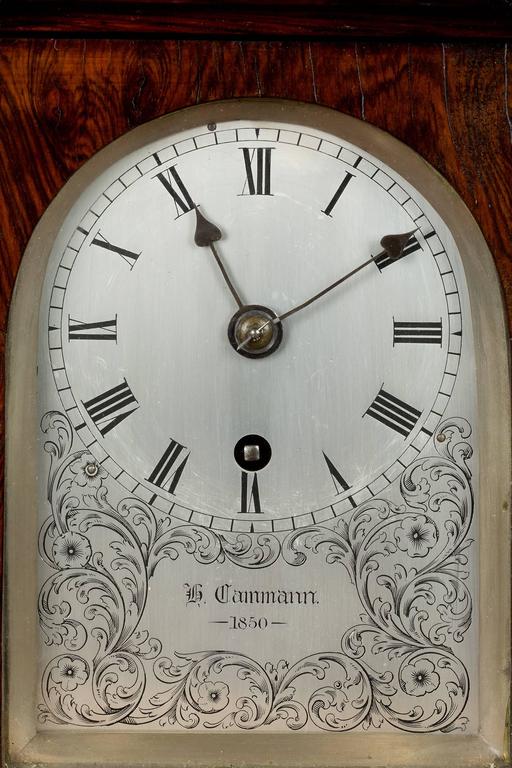 Victorian Miniature Rosewood Bracket Clock For Sale at 1stDibs