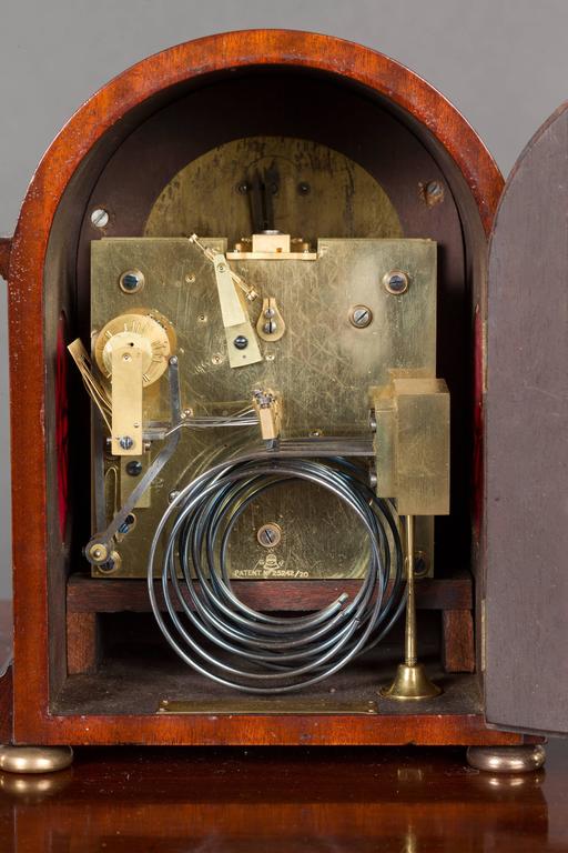 Edwardian Westminster Chiming Mantel Clock For Sale at 1stDibs