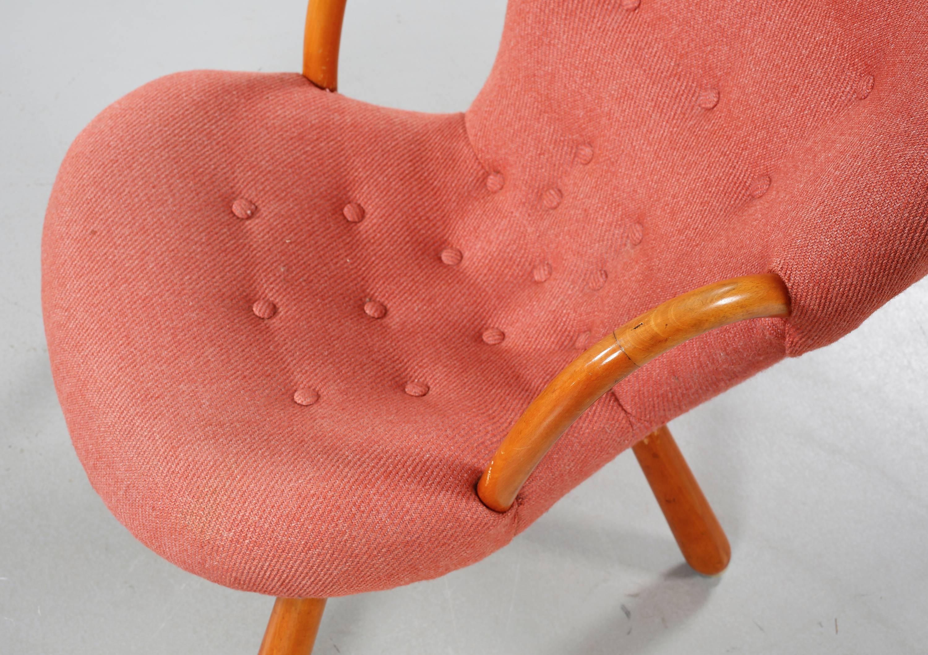 Philip Arctander, Clam Chair  In Good Condition In Los Gatos, CA