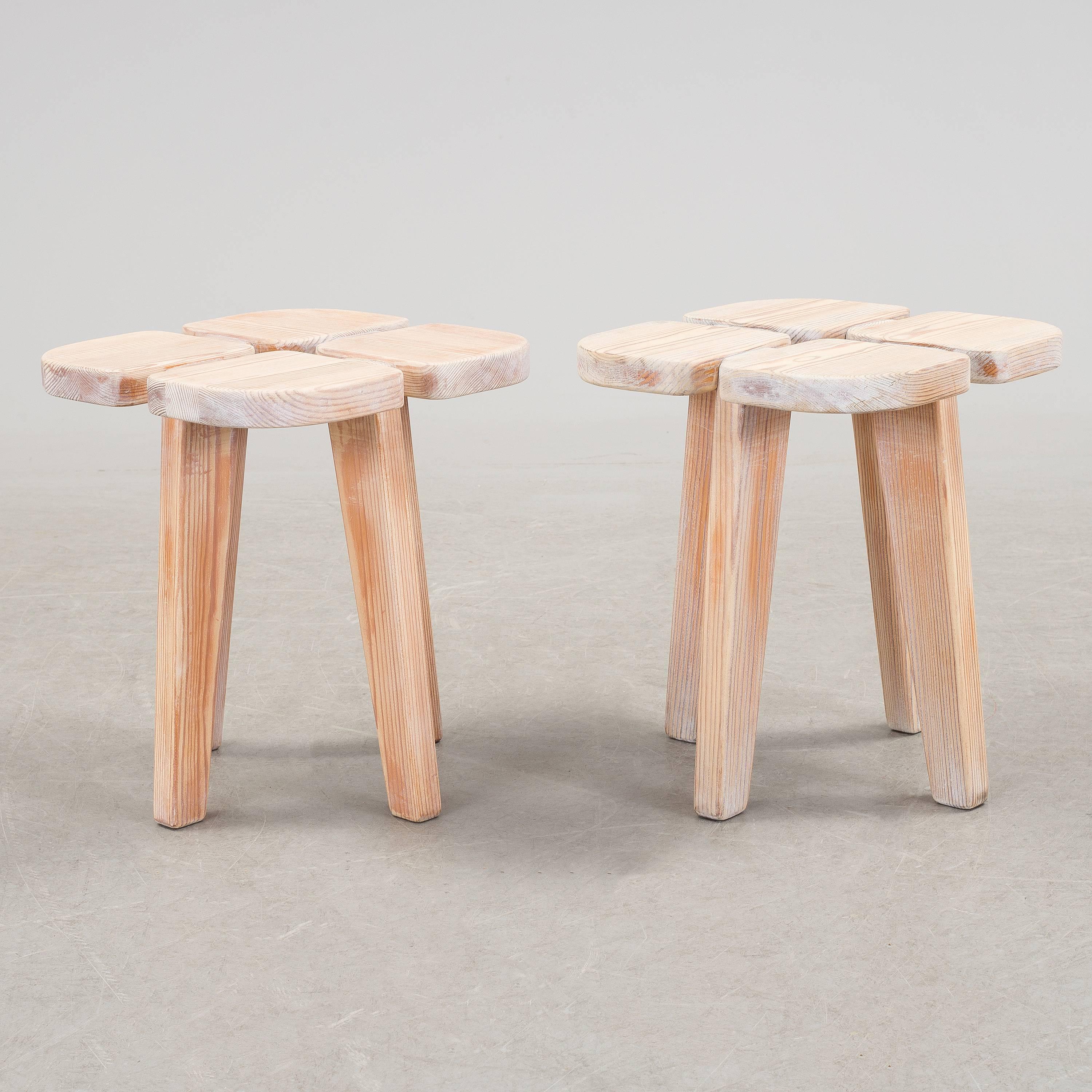 Lisa Johansson-Pape Stools In Good Condition For Sale In Los Gatos, CA