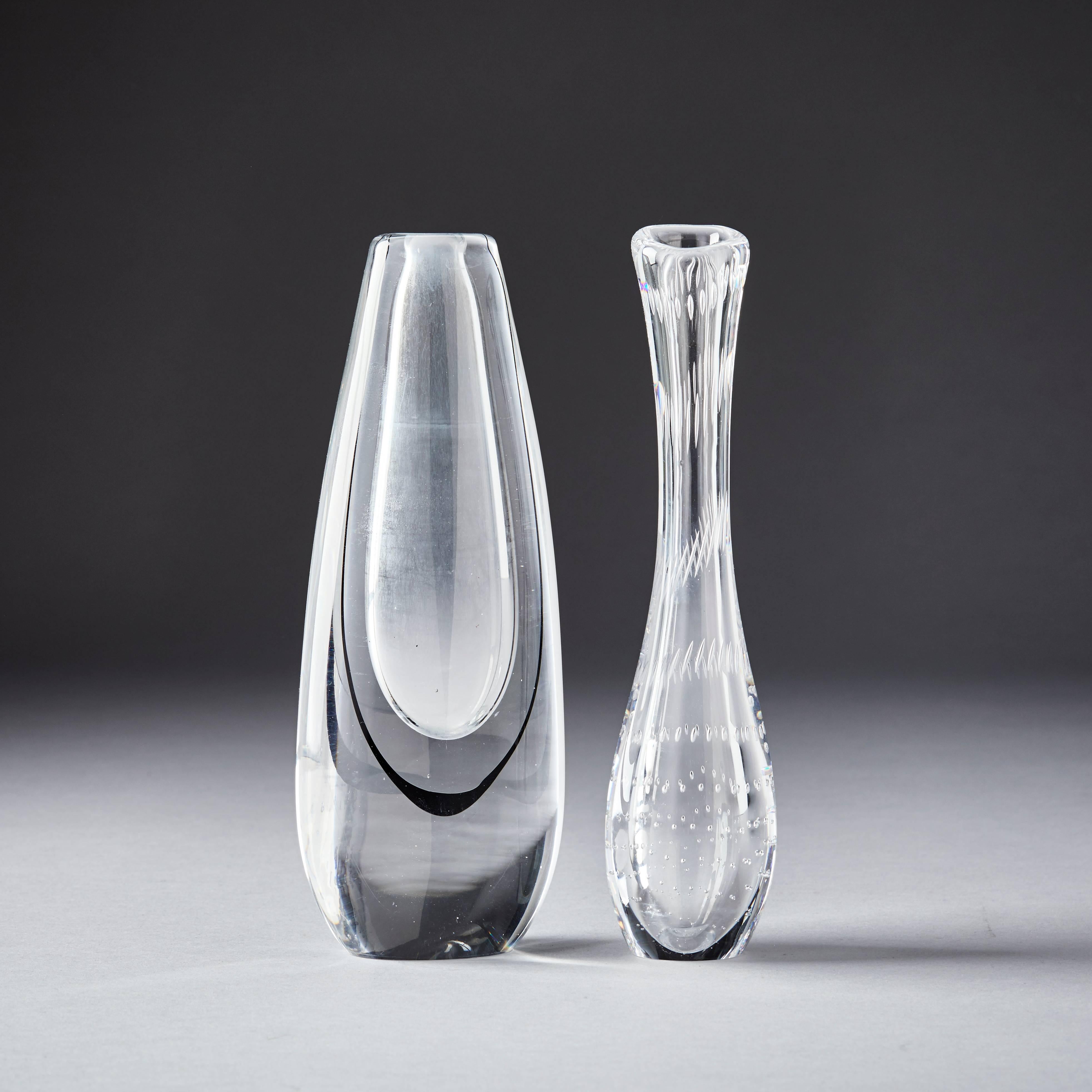 Vases by Vicke Lindstrand, Sweden In Good Condition For Sale In Los Gatos, CA