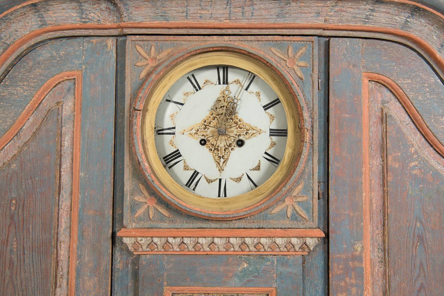 Early 19th Century Clock Cabinet 1