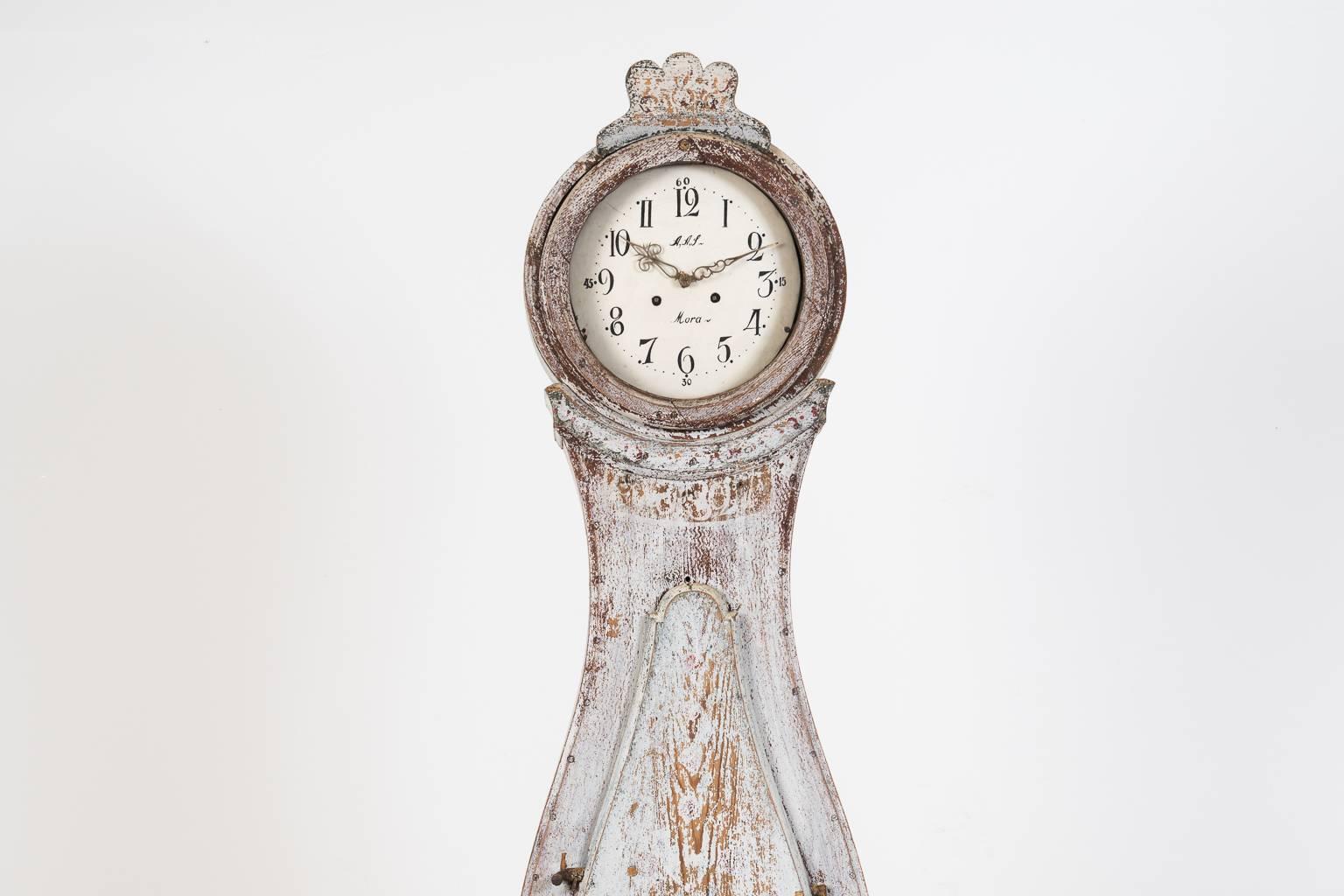 19th Century Swedish Mora Clock in Pristine Condition 5