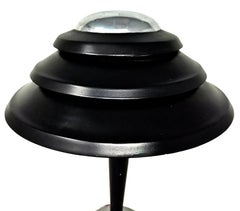 Modernist Machine Age Art Deco Chrome Desk Lamp, c1930