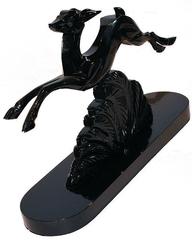 Art Deco Leaping Deer Figure