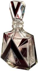 1930s Art Deco Czech Full Decanter Set