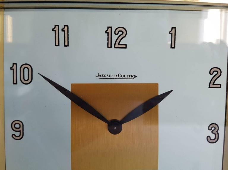 Rare Art Deco Clock by Jaeger-LeCoultre c1930 at 1stdibs Rare Art Deco Clock by Jaeger-LeCoultre c1930 at 1stdibs