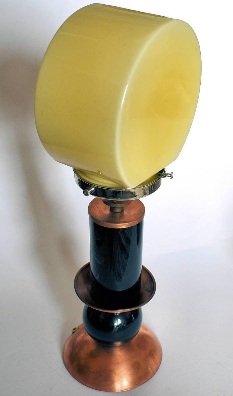 Art Deco French Modernist Table Lamp In Excellent Condition In Devon, England