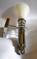 Huge Art Deco Matching Pair of Wall Light Sconces